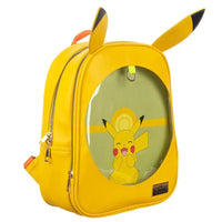 Pokémon - Pikachu ITA Pin Window Display Mini Backpack - Bioworld- Image 4