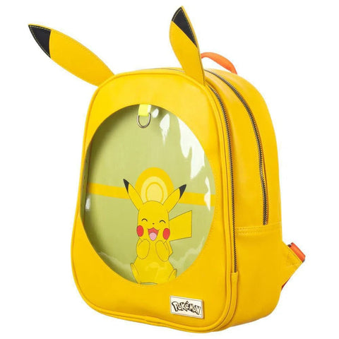 Pokémon - Pikachu ITA Pin Window Display Mini Backpack - Bioworld