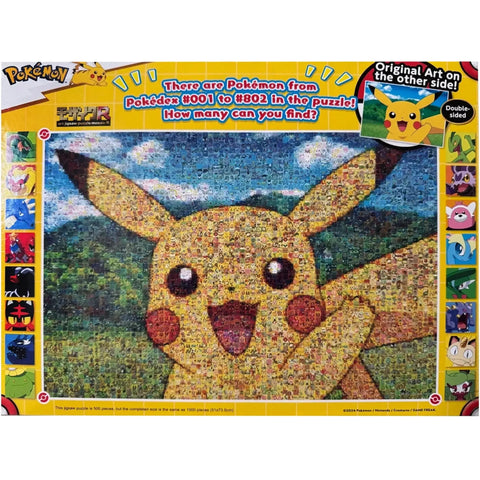 Pokémon - Pikachu Mosaic Art Jigsaw Puzzle (500 Pieces) - Ensky - Image 3