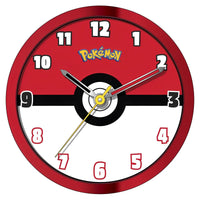 Pokémon - Poké Ball Wall Clock (10") - Accutime- Image 1