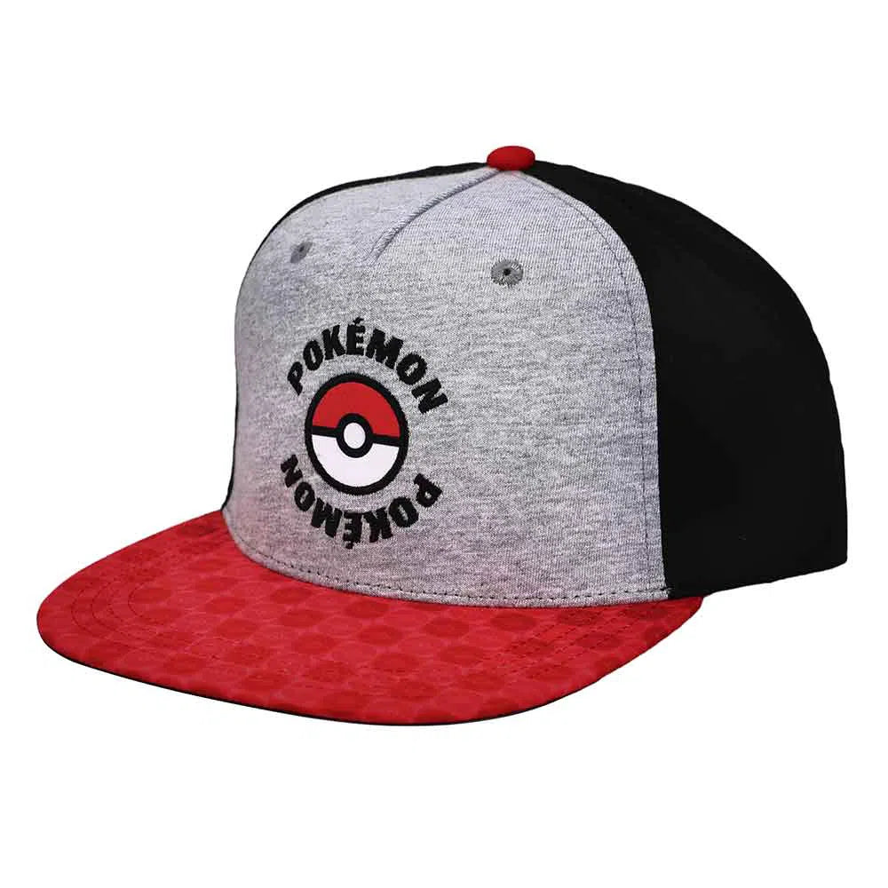 Pokémon - Pokeball Snapback Hat (Twill, Flat Bill) - Bioworld