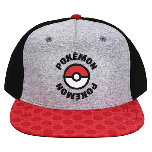 Pokémon - Pokeball Snapback Hat (Twill, Flat Bill) - Bioworld