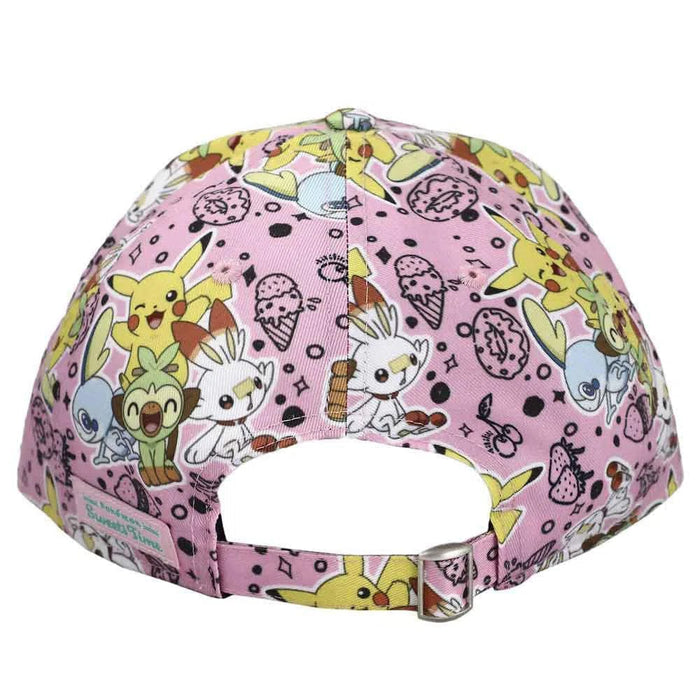 Pokémon - Sweet Time Characters Hat (Pink, All Over Print) - Bioworld