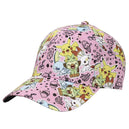 Pokémon - Sweet Time Characters Hat (Pink, All Over Print) - Bioworld