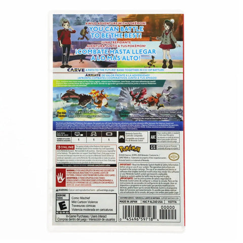 Pokémon Sword + Expansion Pass - Nintendo Switch