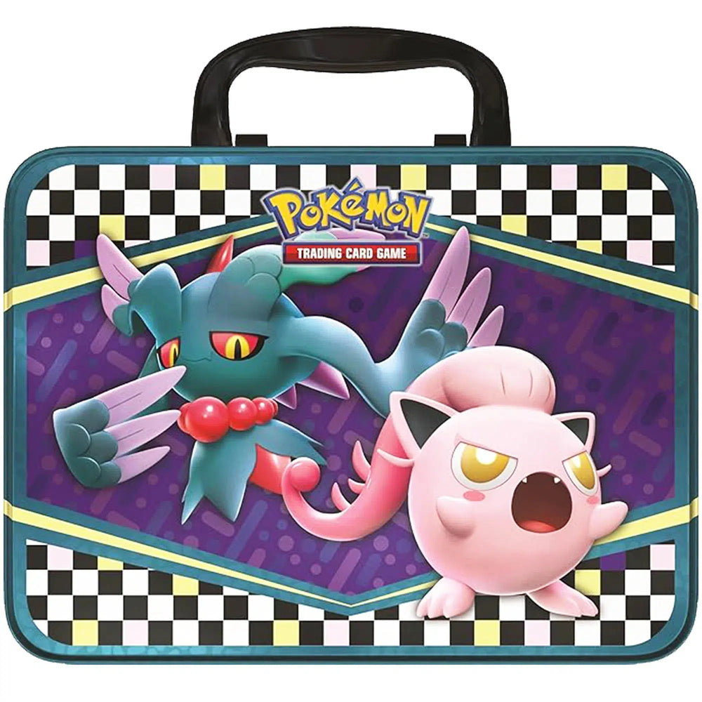 Pokémon TCG [2024 Back to School] - Collector Chest Bundle Gift Set - The Pokémon Company International - Lunchbox, Booster Packs, Mini Portfolio Binder