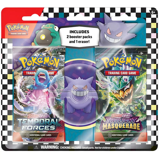 Pokémon TCG [2024 Back to School] - Gengar Eraser & 2 Booster Packs Gift Set - The Pokémon Company International