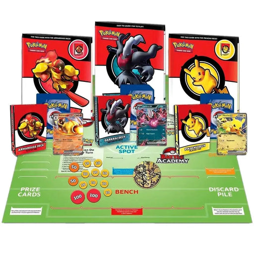 Pokémon TCG: Battle Academy - Armarouge ex, Pikachu ex & Darkrai ex Theme Deck Set - The Pokémon Company International