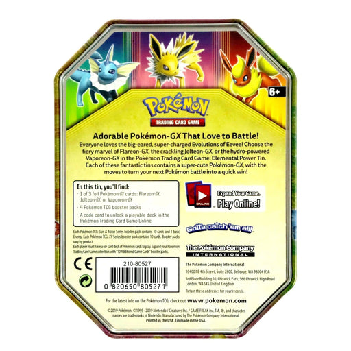 Pokémon TCG [Elemental Power] - Jolteon GX Tin