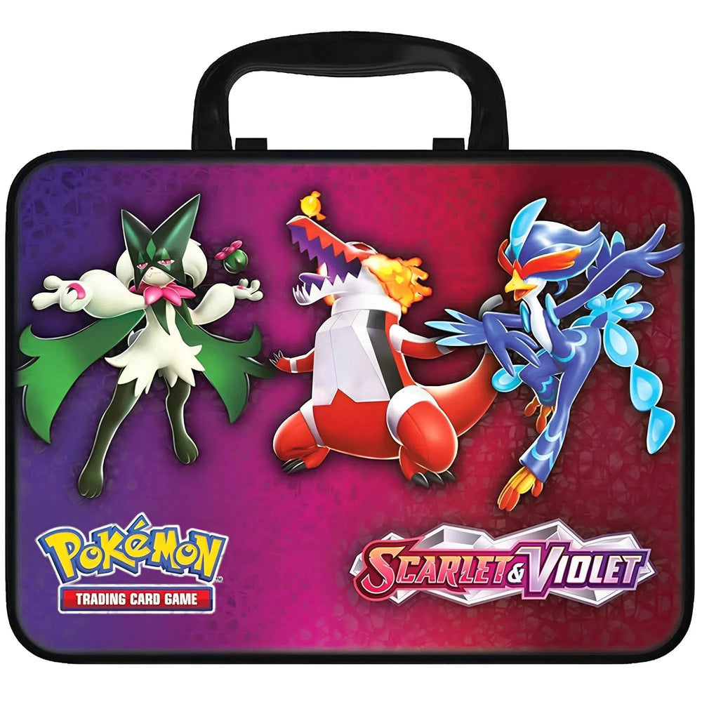 Pokémon TCG [Fall 2023] - Collector Chest Bundle Gift Set - The Pokémon Company International - Lunchbox, Booster Packs, Mini Portfolio Binder