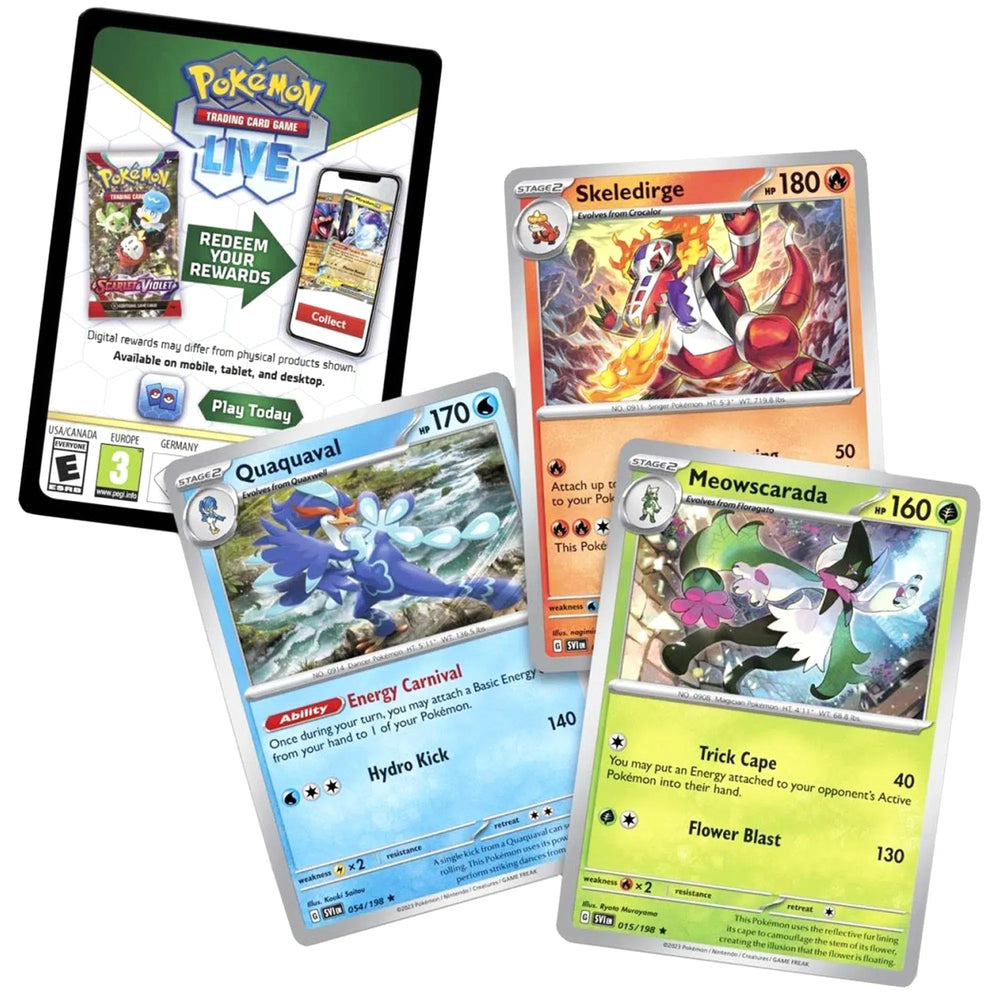 Pokémon TCG [Fall 2023] - Collector Chest Bundle Gift Set - The Pokémon Company International - Lunchbox, Booster Packs, Mini Portfolio Binder