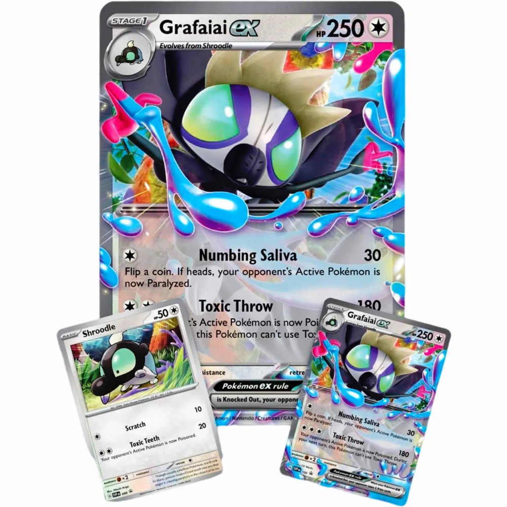 Pokémon TCG - Grafaiai ex Booster Pack Gift Box - The Pokémon Company International