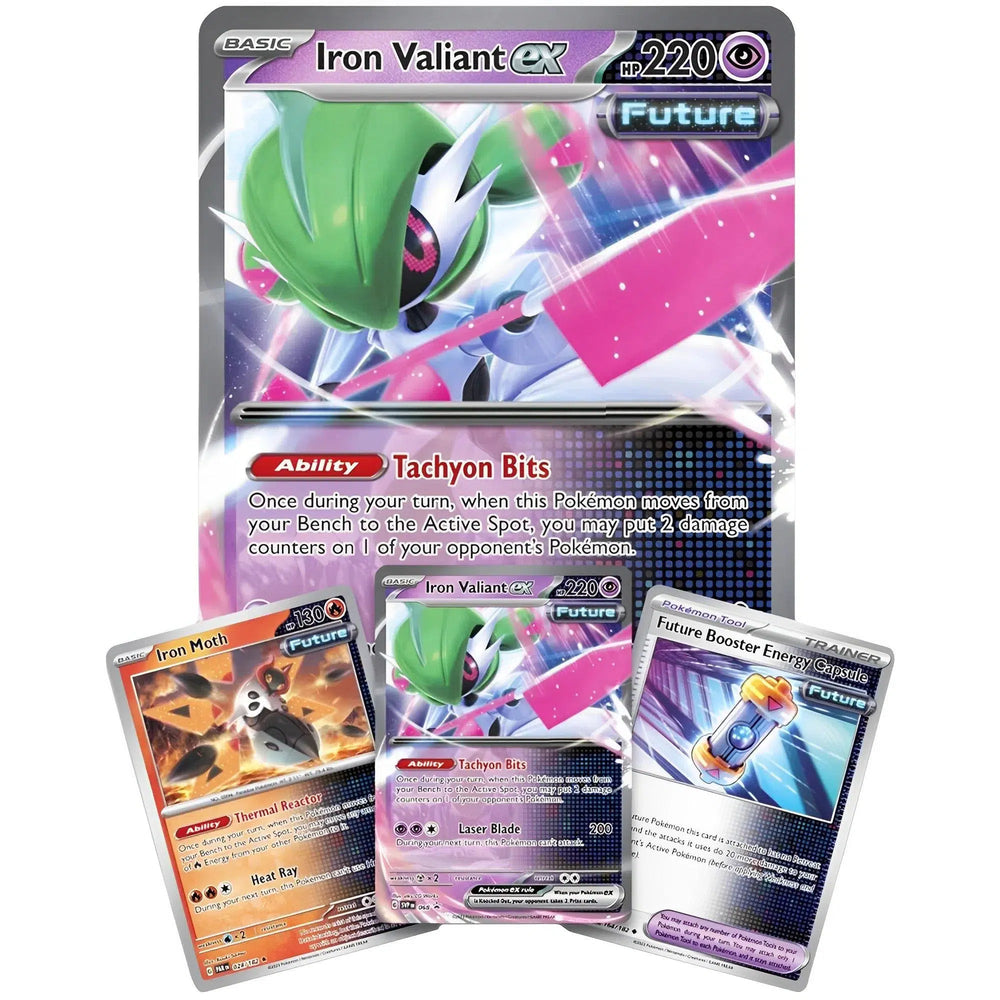 Pokémon TCG - Iron Valiant ex Booster Pack Gift Box - The Pokémon Company International