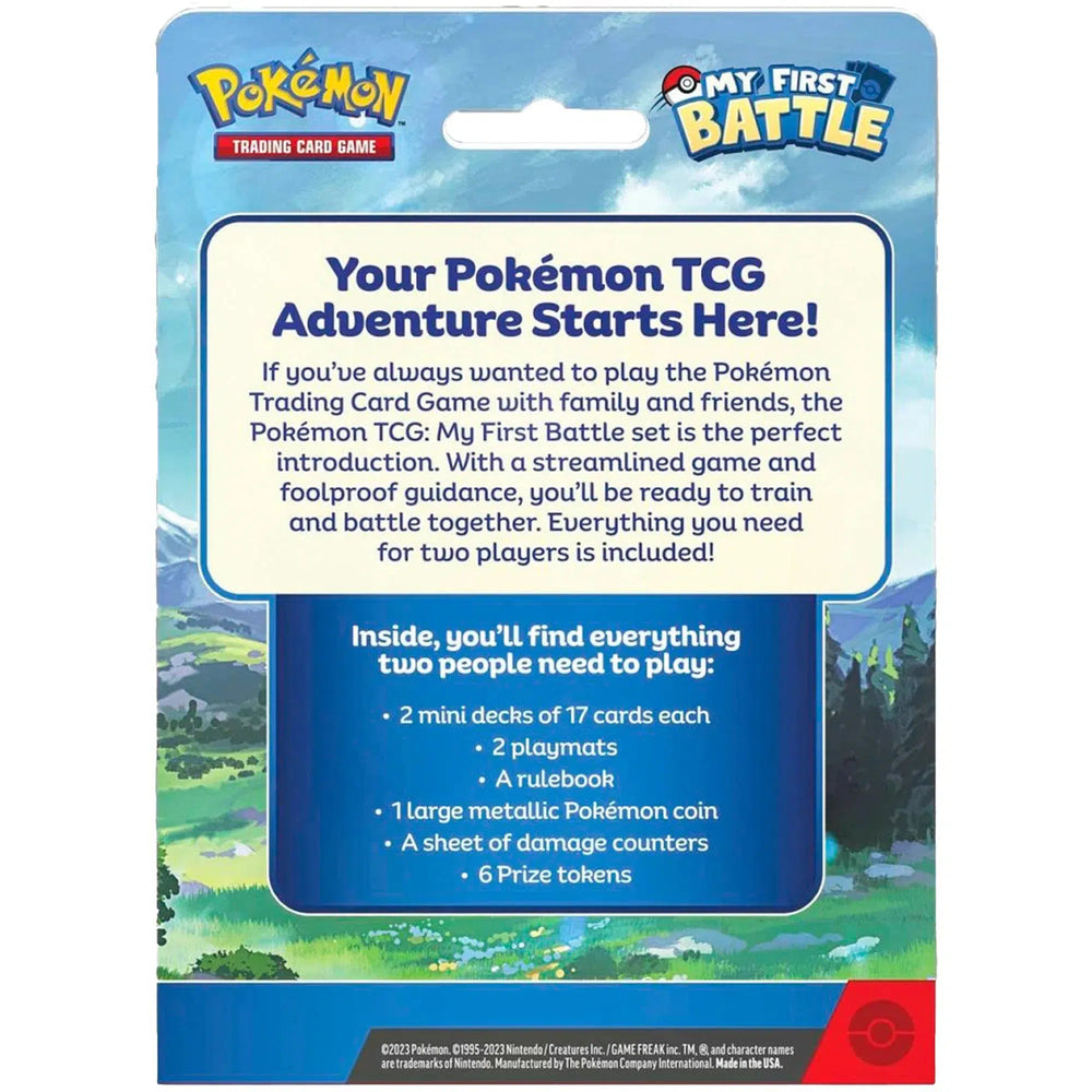 Pokémon TCG - My First Battle Starter Battle Deck Set (Bulbasaur & Pikachu) - The Pokémon Company International