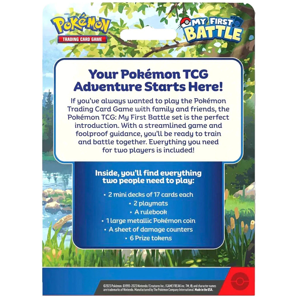 Pokémon TCG - My First Battle Starter Battle Deck Set (Charmander & Squirtle) - The Pokémon Company International