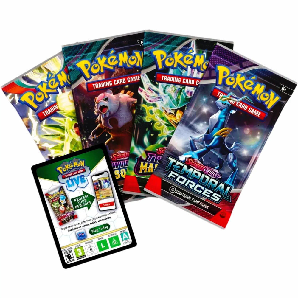 Pokémon TCG - Palafin ex Booster Pack Gift Box - The Pokémon Company International