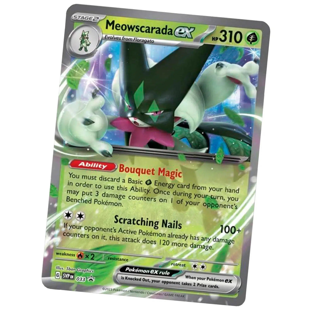 Pokémon TCG [Paldea Partners] - Meowscarada ex Tin - The Pokémon Company International