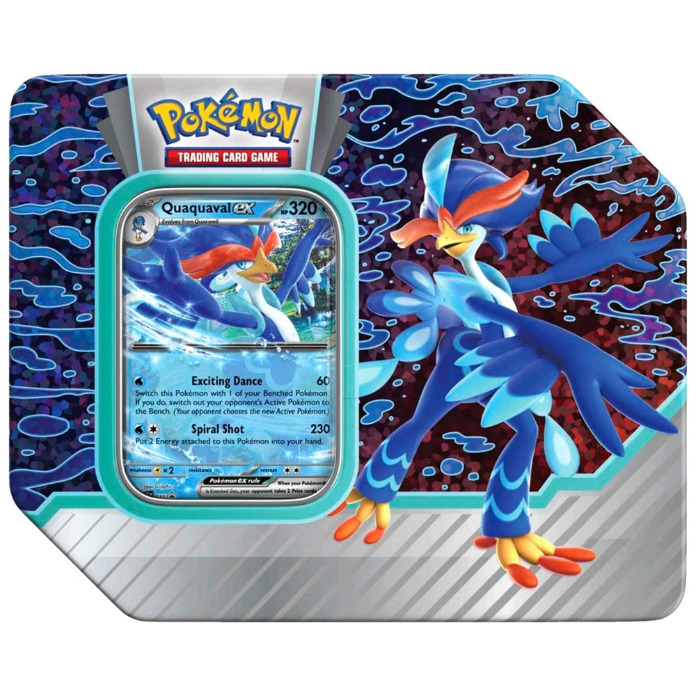 Pokémon TCG [Paldea Partners] - Quaquaval ex Tin - The Pokémon Company International