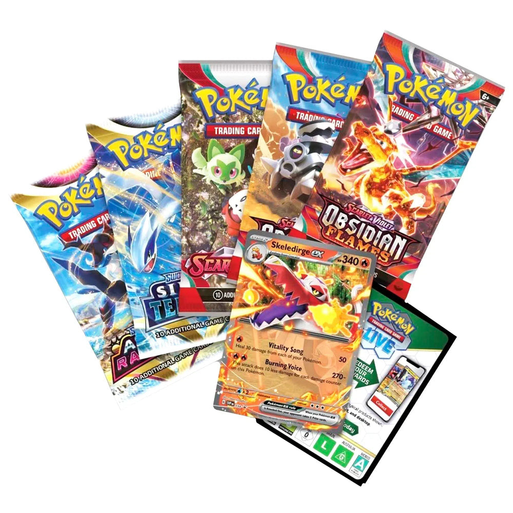 Pokémon TCG [Paldea Partners] - Skeledirge ex Tin - The Pokémon Company International