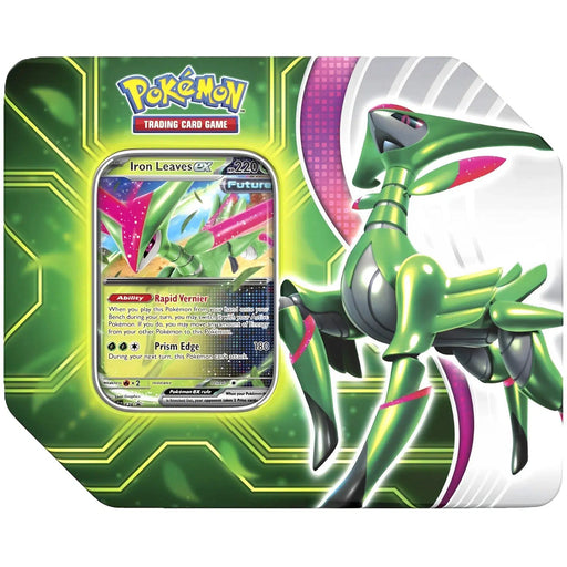 Pokémon TCG [Paradox Clash] - Iron Leaves ex Tin - The Pokémon Company International