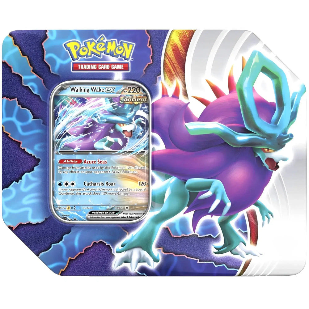 Pokémon TCG [Paradox Clash] - Walking Wake ex Tin - The Pokémon Company International