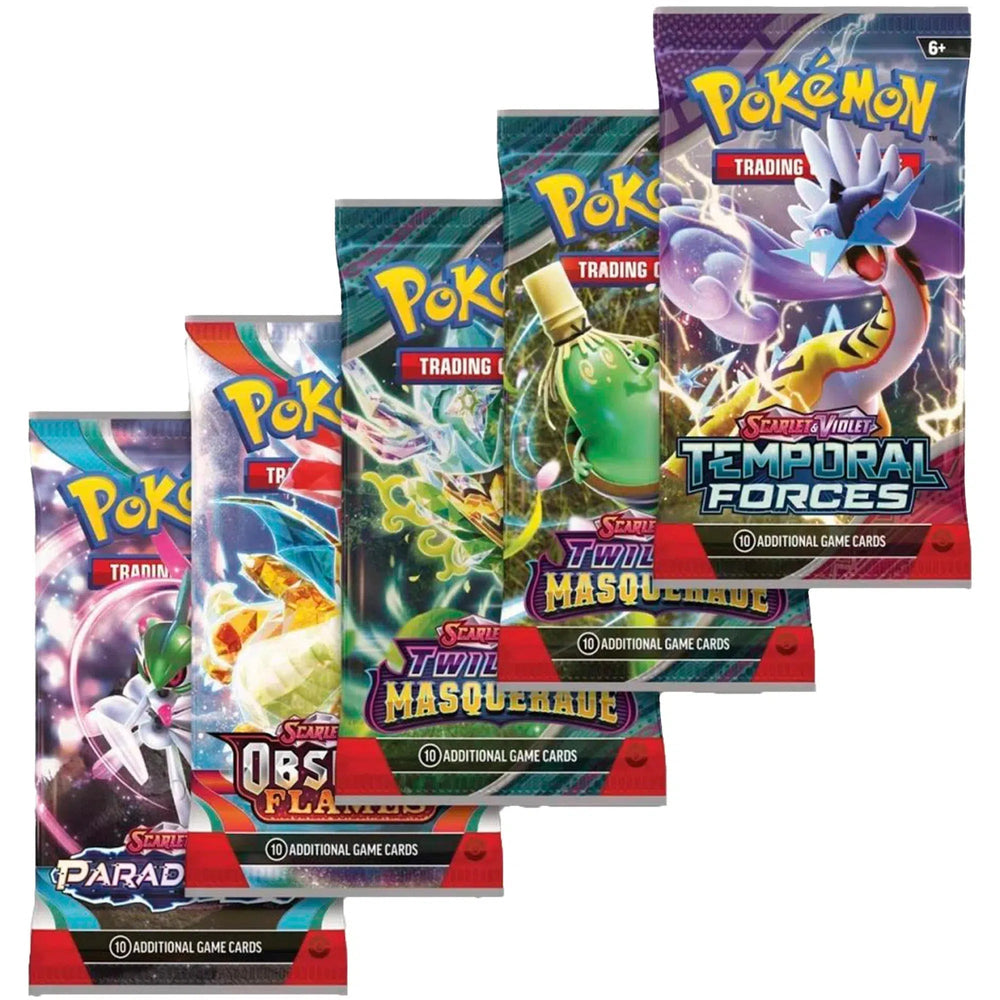 Pokémon TCG [Paradox Destinies] - Gouging Fire ex Tin - The Pokémon Company International