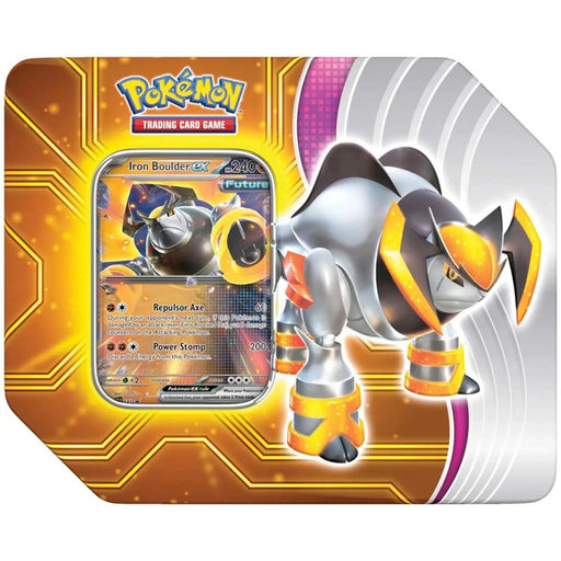 Pokémon TCG [Paradox Destinies] - Iron Boulder ex Tin - The Pokémon Company International