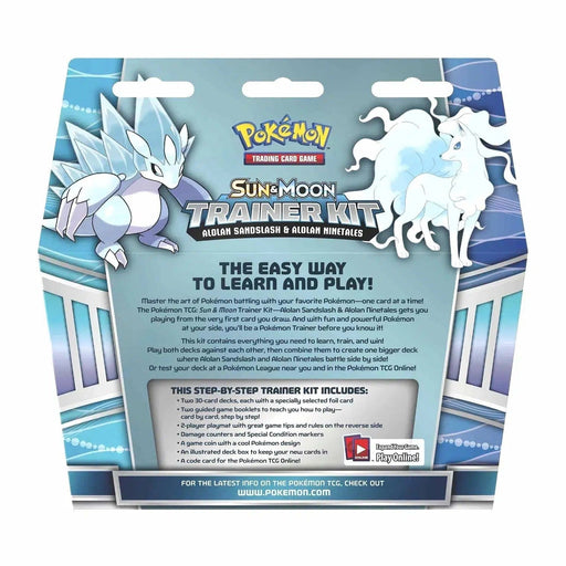 Pokémon TCG [Sun & Moon] - Alolan Sandslash & Alolan Ninetales Trainer Kit (Theme Decks)