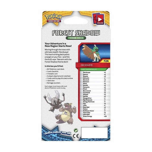 Pokémon TCG [Sun & Moon] - Forest Shadow Theme Deck (Decidueye)