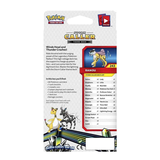 Pokémon TCG [Sun & Moon: Lost Thunder] - Storm Caller Theme Deck (Raikou)