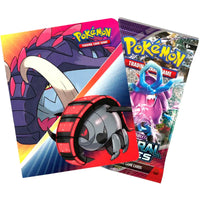 Pokémon TCG [Temporal Forces] - Iron Treads & Iron Moth Mini Portfolio Binder & Booster Pack Bundle (3.5