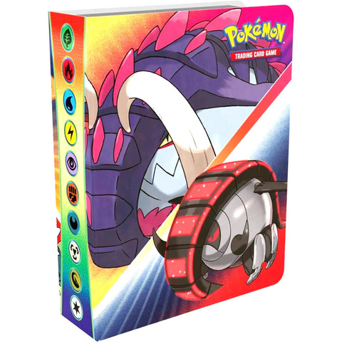 Pokémon TCG [Temporal Forces] - Iron Treads & Iron Moth Mini Portfolio Binder & Booster Pack Bundle (3.5
