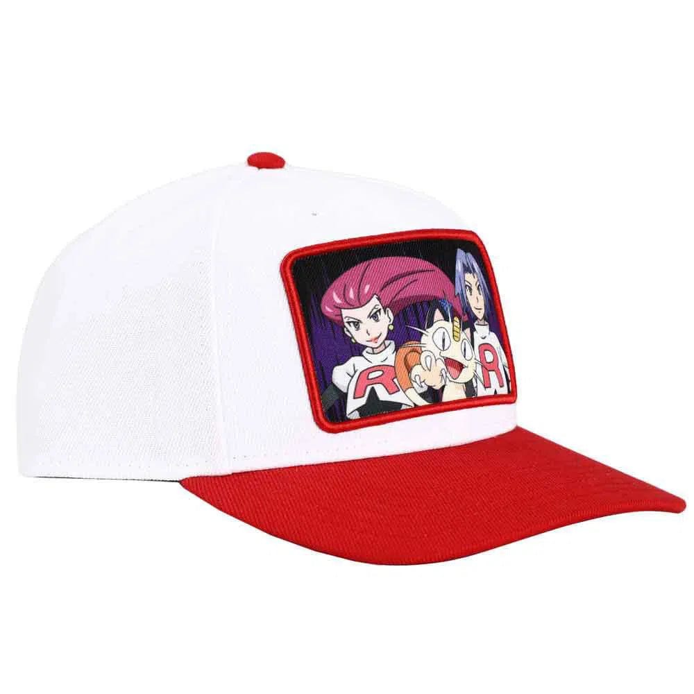 Pokémon - Team Rocket Patch Snapback Hat (Sublimated, Pre-Curved Bill) - Bioworld