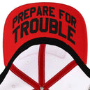 Pokémon - Team Rocket Patch Snapback Hat (Sublimated, Pre-Curved Bill) - Bioworld