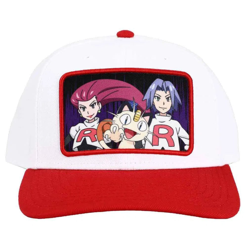 Pokémon - Team Rocket Patch Snapback Hat (Sublimated, Pre-Curved Bill) - Bioworld