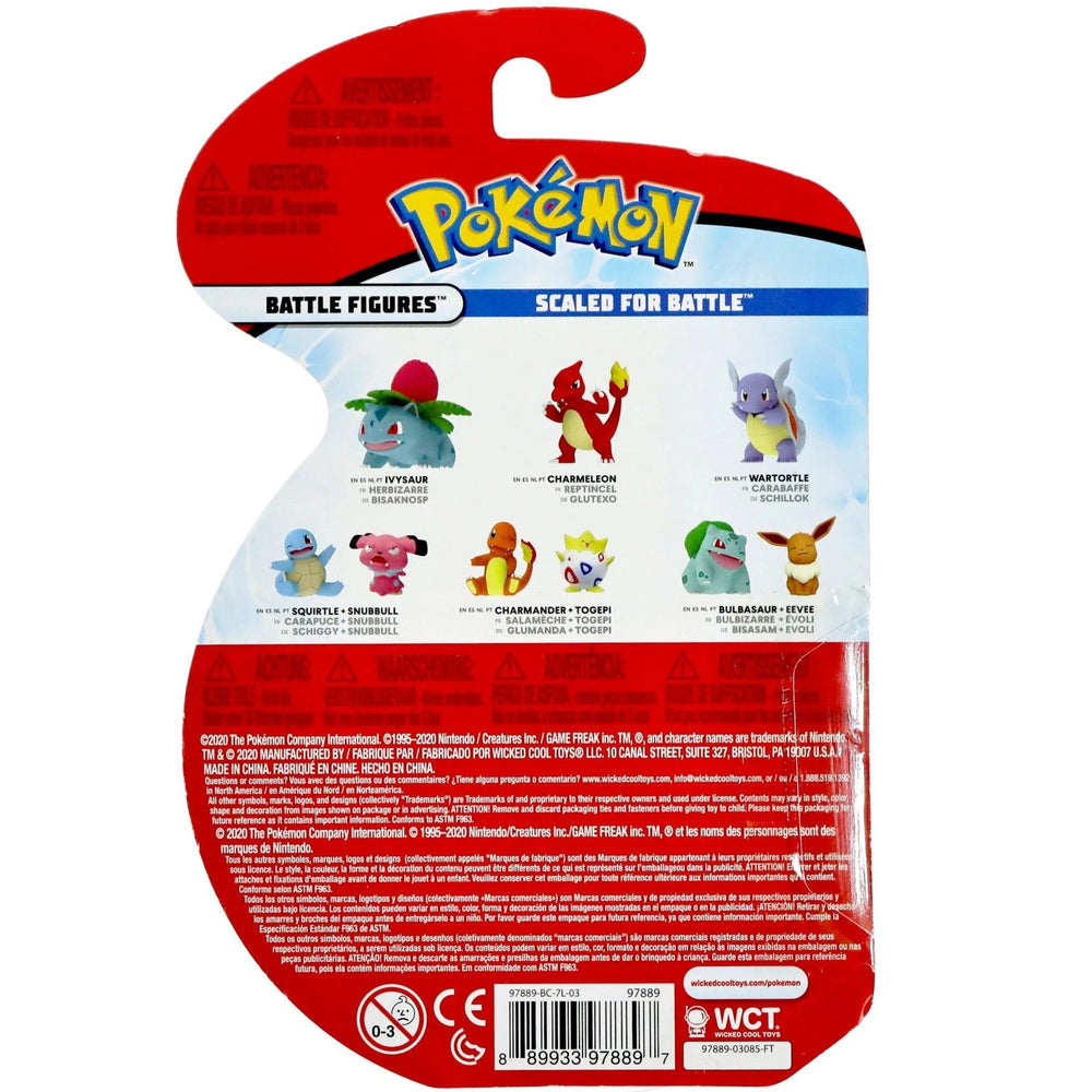 Pokémon - Wartortle Battle Pack Figure - Wicked Cool Toys