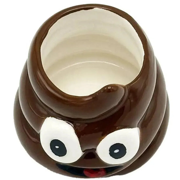 Poop Emoji Shot Glass Gag Gift (Ceramic) - Island Dogs