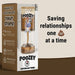 Poozey | Funny Poop Timer for The Toilet | A Gift for Dads and Husbands Who Spend Too Long in The Bathroom