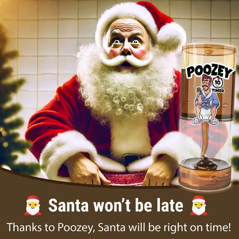 Poozey | Funny Poop Timer for The Toilet | A Gift for Dads and Husbands Who Spend Too Long in The Bathroom - Image 4