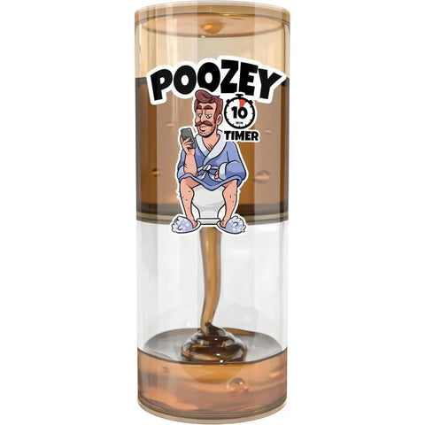 Poozey | Funny Poop Timer for The Toilet | A Gift for Dads and Husbands Who Spend Too Long in The Bathroom - Image 1