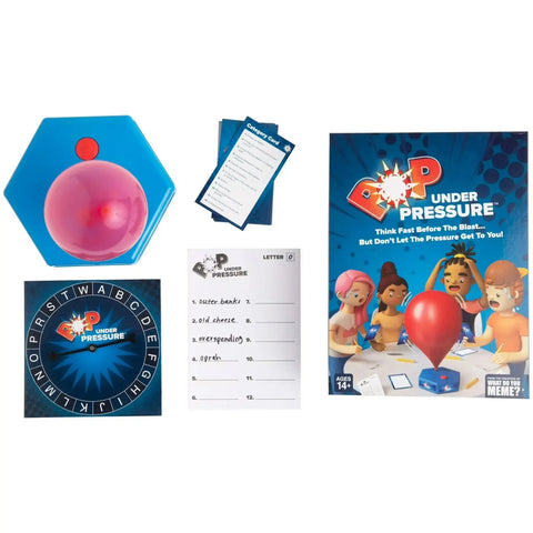 Pop Under Pressure - Fast-Paced Balloon Competitive Party Game for Family & Adults (3-20+ Players, Ages 14+) - What Do You Meme? - Image 2