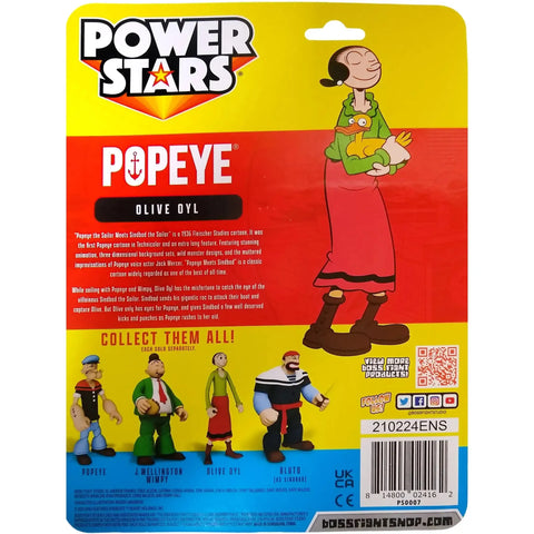 Popeye - Olive Oyl Action Figure (4.5