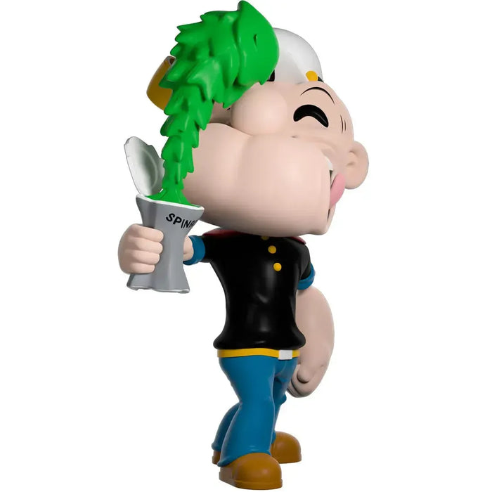 Popeye the Sailor Man - Popeye Eating Can of Spinach Figure (5") - Youtooz