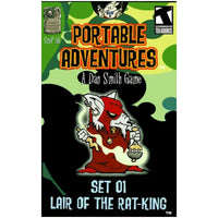 Portable Adventures: Lair of the Rat-King (Set 01) - Deck-Building Fantasy Bo...- Image 1