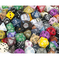 Pound-O-Dice - Random Assortment of Dice Set (1 lb) - Chessex