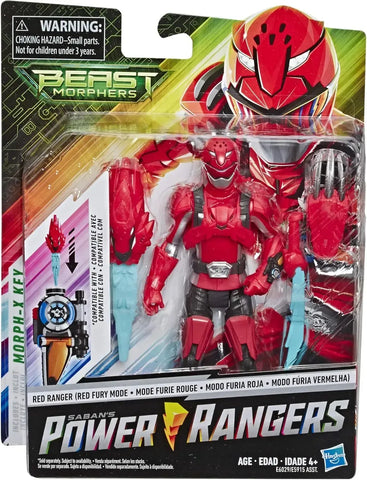 Power Rangers Beast Morphers - Red Ranger Figure (6