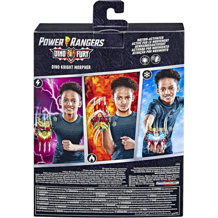 Power Rangers [Dino Fury] - Dino Knight Morpher Electronic Roleplay Toy (Motion-Activated Lights ...