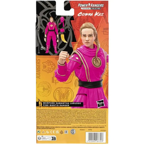 Power Rangers x Cobra Kai - Pink Mantis Ranger Outfit Morphed Samantha Larusso (6