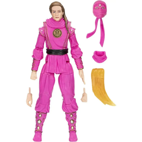 Power Rangers x Cobra Kai - Pink Mantis Ranger Outfit Morphed Samantha Larusso (6