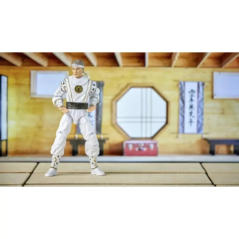 Power Rangers x Cobra Kai - White Crane Ranger Outfit Morphed Daniel Larusso (6